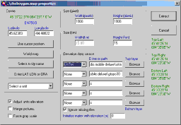 Example Map Properties. Click to view larger image.