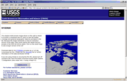 GTOPO30 Download Page (256x164, 6.7k) Click to view larger image.